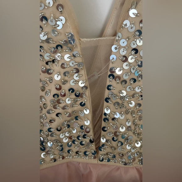 SOLD 🤑Promgril short sequin satin homecoming party dress - Picture 5 of 7